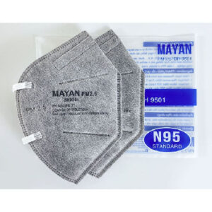 Khẩu trang hoạt tính Mayan PM2.5 BH9501